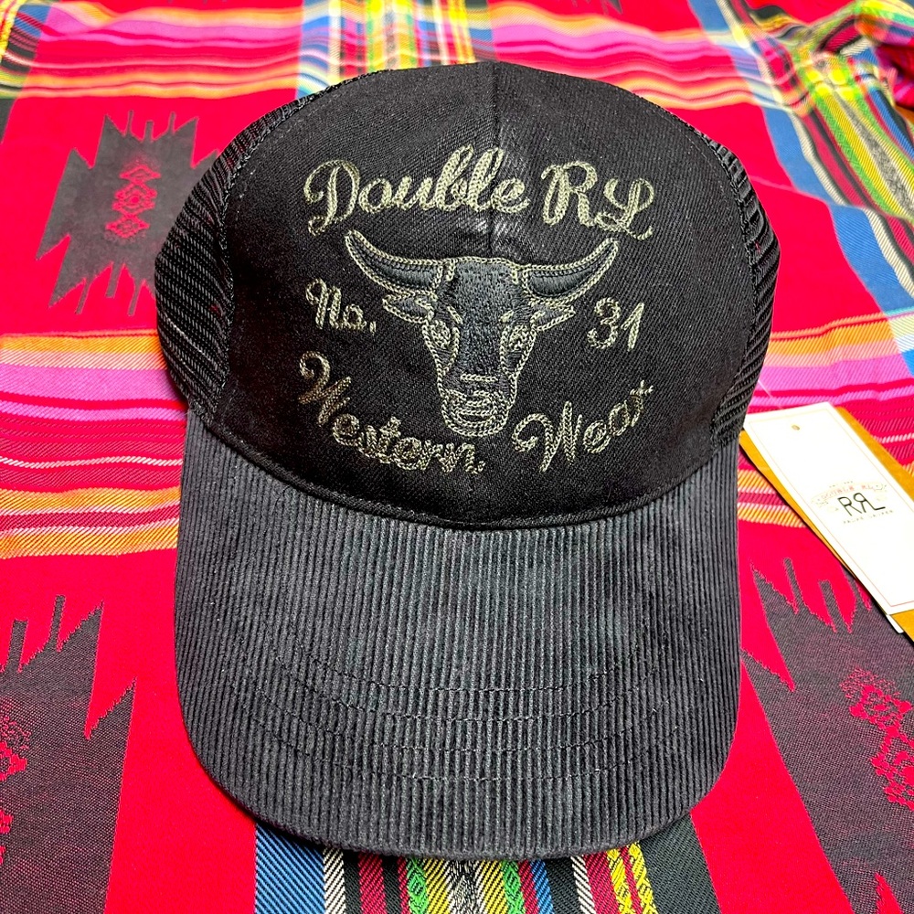 ‼️SOLD‼️  COPY  - Double RL Western Wear Cap